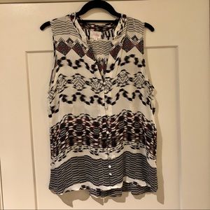 PARKER Silk Sleeveless Blouse